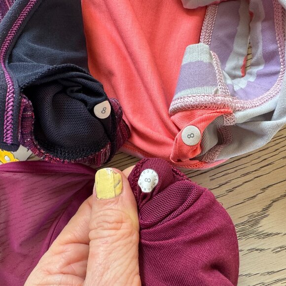 LOT 3 Lululemon Sports Bra 8 - Picture 7 of 7
